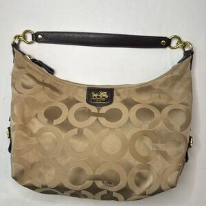 Coach Carly Sateen C Logo Shoulder Crossbody Bag